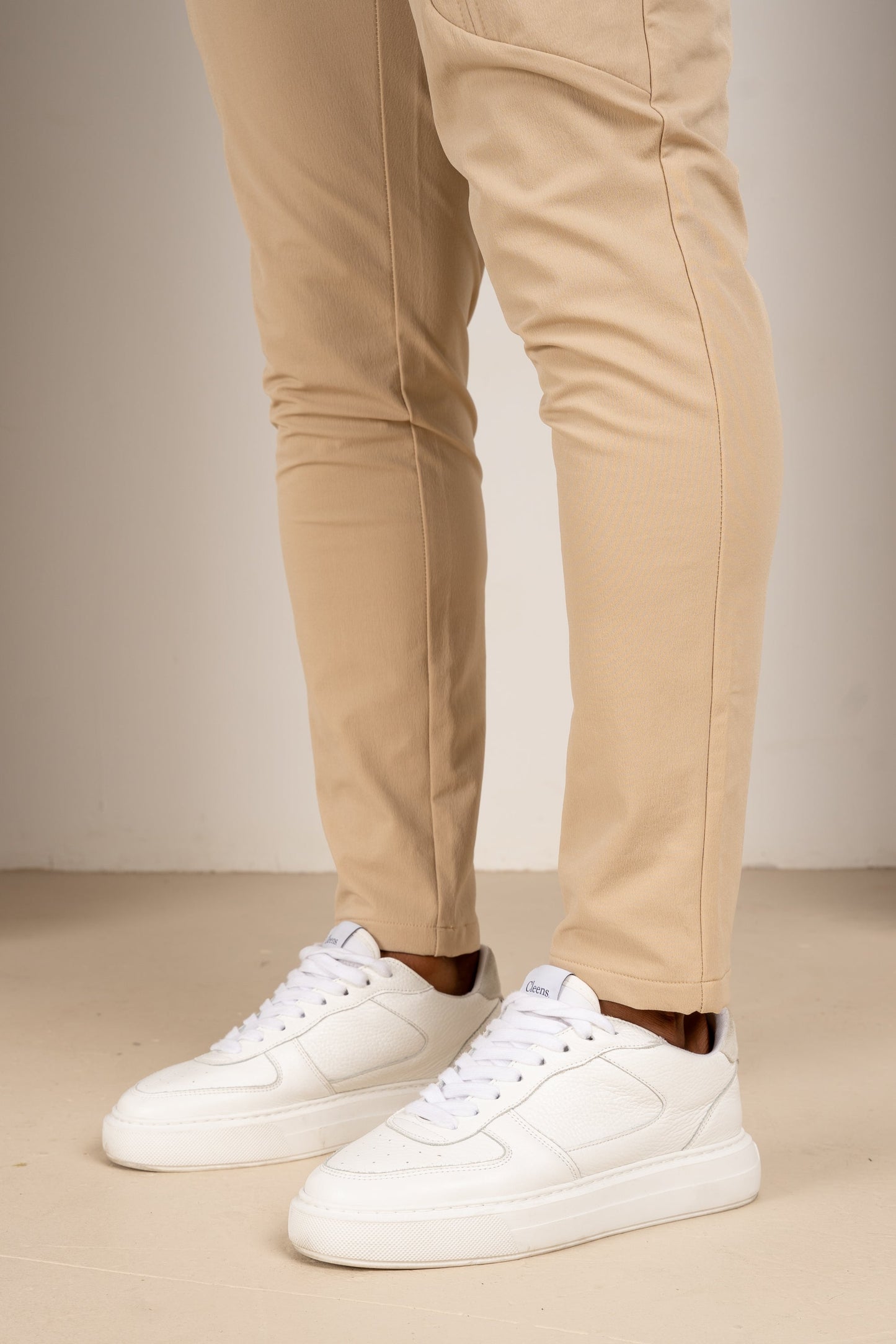Tailored Tech Cargo Pants - Stone
