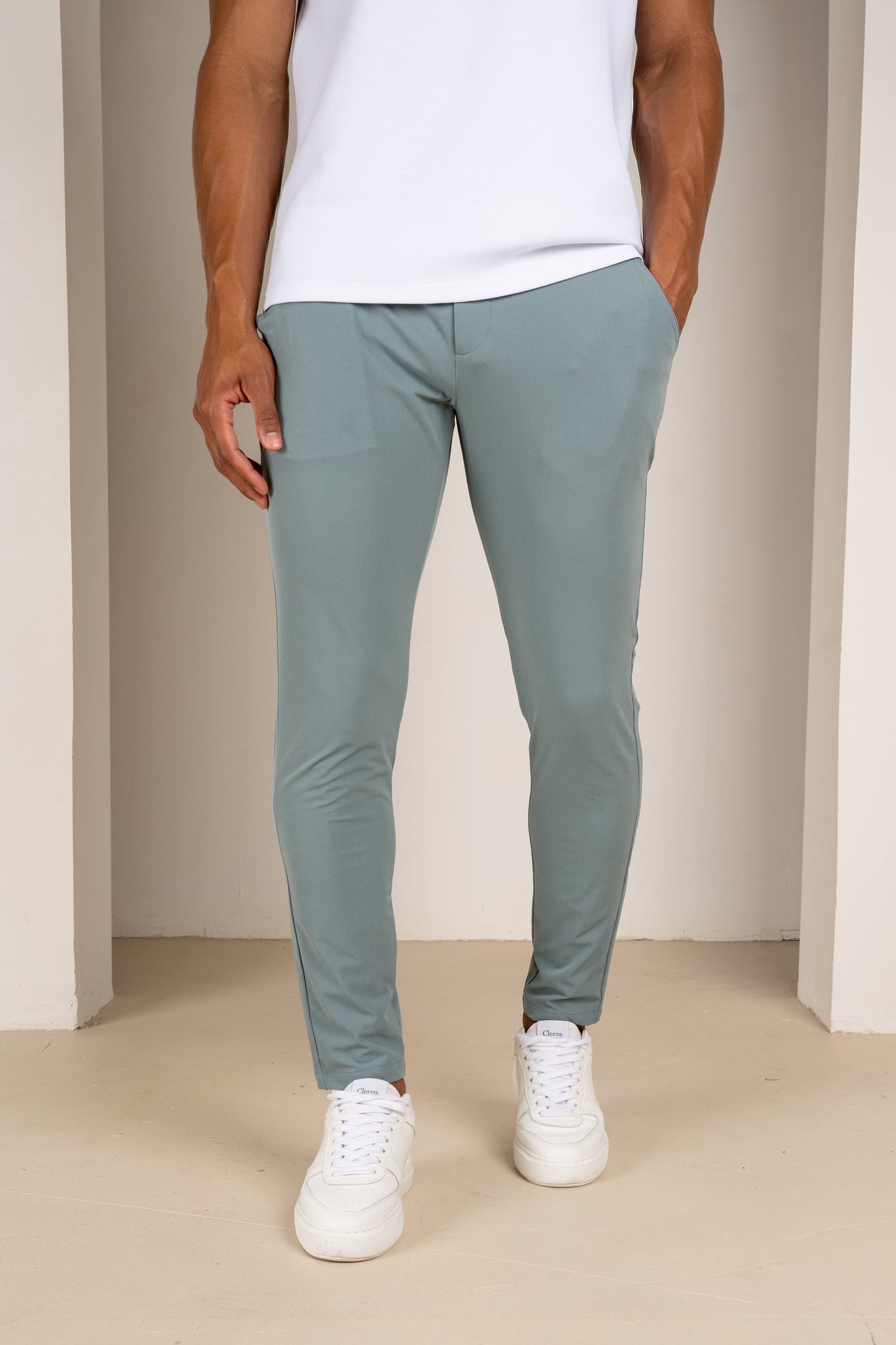 Everyday Trouser - Slate Blue