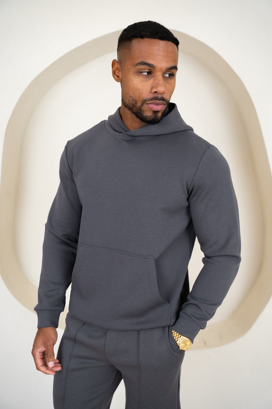 Essential Scuba Hoodie - Charcoal